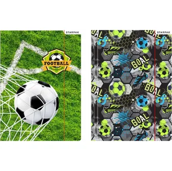 Desky s gumou A4 Starpak Football (Fotbal)