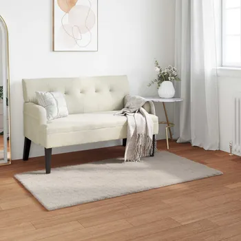 Koberec z umělé králičí kožešiny Olite Béžová 60 x 110 cm