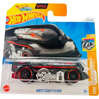 autíčko HOT WHEELS 2024 WEST COAST FLYER HTB44 56/250 HW FAST TRANSIT 4/5