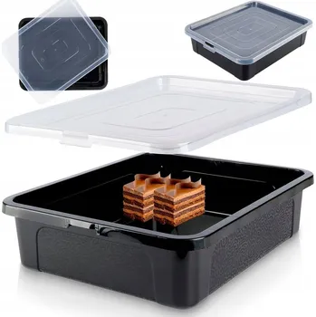 Dóza na potraviny Velký box na dorty a pečivo s víkem