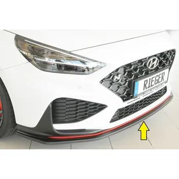 Nárazník Rieger lipa pod přední nárazník pro Hyundai i30 N PDE 5-dvéř. (fastback), 05/21-, plast ABS bez povrchové úpravy