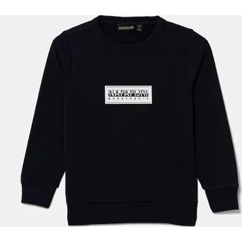 Chlapecká mikina Dětská mikina Napapijri B-CHAMOIS NP0A4HY31761.98.128 černá 86X, vel. 122-128