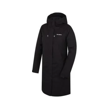 Dámská casual bunda Husky Narvik L black L; Černá bunda + DÁREK DLE VÝBĚRU!