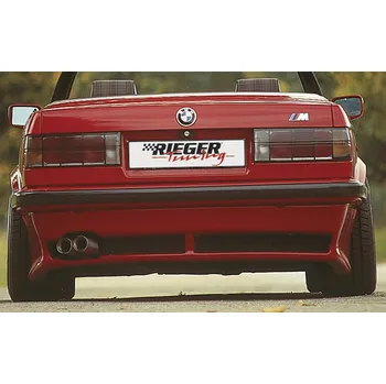 Nárazník Rieger spoiler pod zadní nárazník pro BMW řada 3 E30 kabriolet, GFK (laminát)