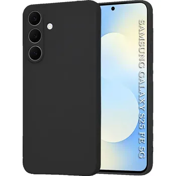 Pouzdro na mobilní telefon Kryt Samsung Galaxy S25 FE Techsuit SoftFlex - black