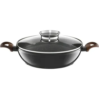 Pánev Tradiční pánev Ambition Darkwood 28 cm s nepřilnavým povrchem