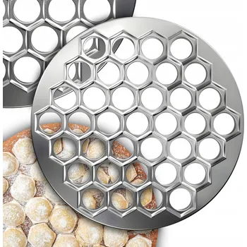 Vrták Forma do pierogów pierożnica forma na výrobu taštiček, raviol, velká, 37 ks