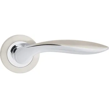 Dveřní kování BLANKA R rozetové kování chrom / satén VBOC Satén