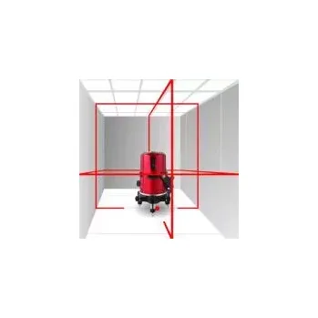 Měřící laser Křížový laser GP-5105H s magnetickým kompenzátorem, 360 stupňů, přesnost 1mm