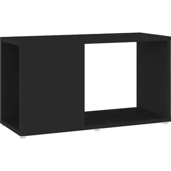 Knihovna zahrada-XL TV skříňka černá 60 x 24 x 32 cm dřevotříska 809054