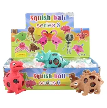 Dětský míč Antistresový dinosaurus – mačkací míček pro děti