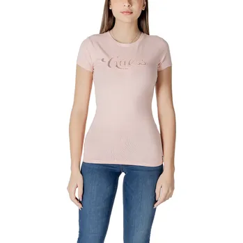Guess triko s krátkým rukávem Guess růžová 3491787