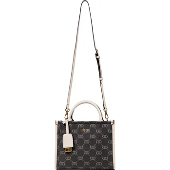 Kabelka Liu Jo kabelka s potiskem Liu Jo hnědá | krémová 3491354