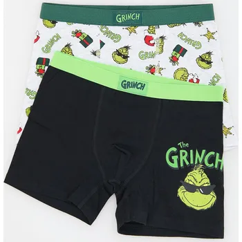 Chlapecké oblečení Reserved - Sada 2 kusů boxerek Grinch - černý - 710CH-99X - 710CH-99X-U13-2