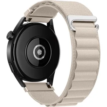 Řemínek na hodinky FORCELL F-DESIGN FS05 řemínek Samsung Watch 20mm béžový