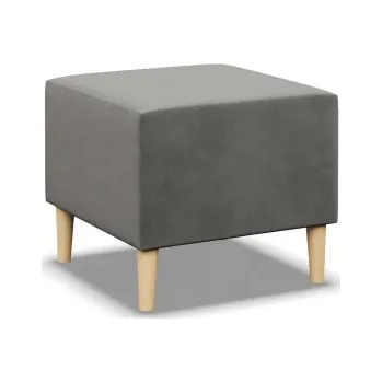 Taburet Taburetka BLANK Elegant světle šedá