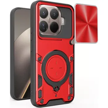 Pouzdro na mobilní telefon Kryt Xiaomi 15T Pro,Techsuit CamGuard Pro, červený