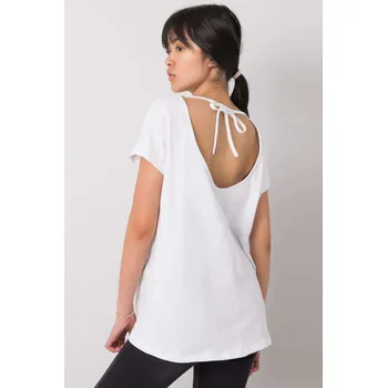 Dámské tričko RUE PARIS Dámské tričko s krátkým rukávem bílé Velikost: S