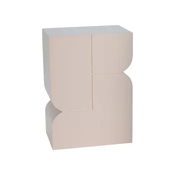 Konferenční stolek PŘÍRUČNÍ STOLEK MDF 30,5 X 20 X 42,5 CM TAUPE BARVA DO INTERIÉRU