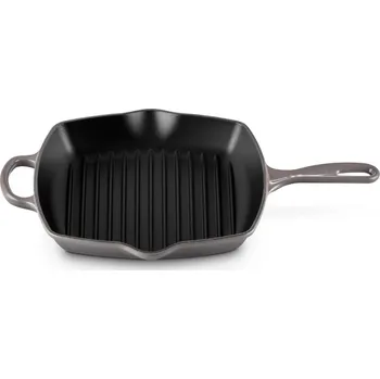 Pánev Grilovací pánev SIGNATURE 26 cm, FLINT, litina, Le Creuset