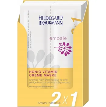 Pleťová maska Výživná maska s medem a vitamíny Honig Vitamin Creme Maske 2x7ml Emosie