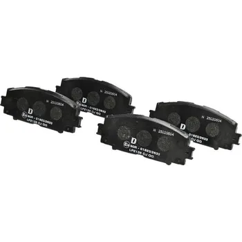 Brzdová destička Sada brzdových destiček, kotoučová brzda DELPHI LP2135