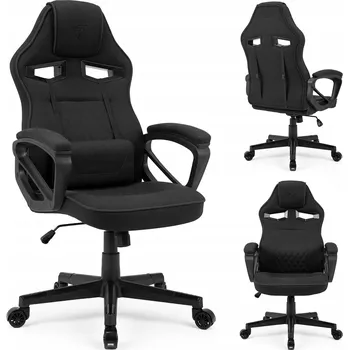 Křeslo Herní křeslo Sense7 Knight látkové černé