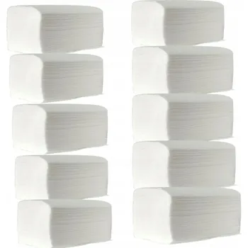 Papírový ručník Papírové ručníky Europapier dvouvrstvé bílé extra pevné 1500 ks