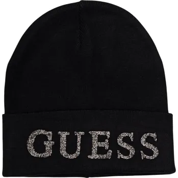 Čepice Guess čepice s logem Guess černá | šedá 3490513