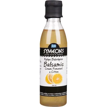 Dressing CZ distribuce SYMEON'S Krém balsamico pomeranč-citron 250 ml