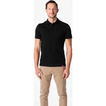 Pánské tričko CityZen - DAX Pánská polokošile černá 5XL