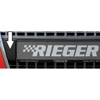 PC tuning Rieger držák RZ pro Audi A3 8P 3-dvéř., 5-dvéř., Sportback, plast ABS s povrchovou úpravou Carbon-Look