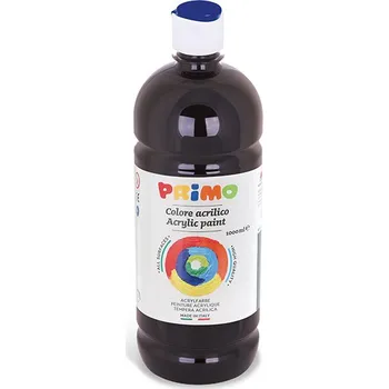 Vodová barva Primo Akrylová barva 1 l, černá