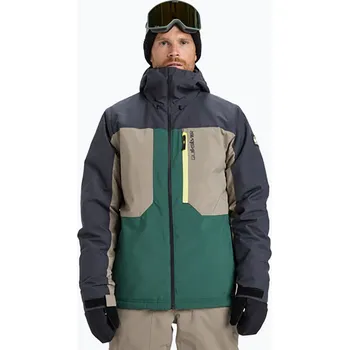 Pánská snowboardová bunda Quiksilver Dawson trekking green