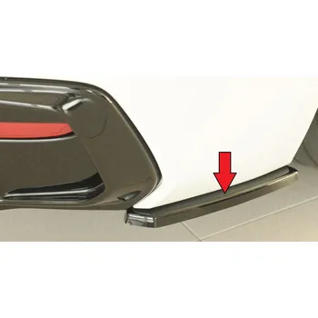 Nárazník Rieger spoiler pod zadní nárazník na pravé straně pro BMW řada 1 F21 sedan / 2-dvéř. r.v. 05/2015-, plast ABS lakovaný do černé lesklé barvy