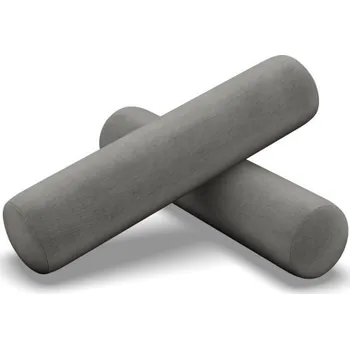 Polštář Sada dvou válcových polštářů Elegant světle šedá (2 ks)