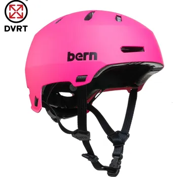 Cyklistická přilba Helma na kolo Bern Macon 2.0 Jr. DVRT matte pink S/M (51,5-54,5 CM 2025 - Odesíláme do 24 hodin