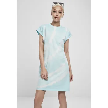 Dámské šaty Ladies Tie Dye Dress - aquablue XXL