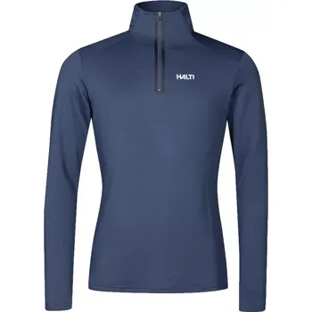Pánské tričko HALTI Jaako M half zip XS modrá