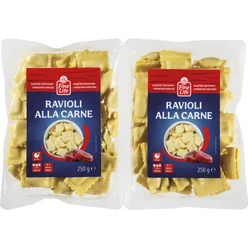 Příloha Fine Life Ravioli s masem 2 x 250 g 500g