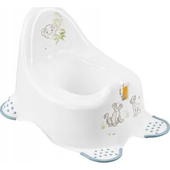 Nočník Protiskluzový nočník bílý Lví král dětský pohodlný Disney Keeeper