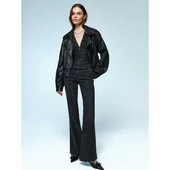 Dámské džíny Džíny zvony s nízkým sedem - 34 - House - černá - 516IT-99J