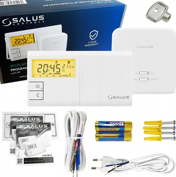 BEZDRÁTOVÝ TERMOSTAT / REGULÁTOR PRO KOTEL + KLÍČ