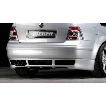 Nárazník Rieger spoiler pod zadní nárazník pro Volkswagen Bora 1J sedan, plast ABS bez povrchové úpravy