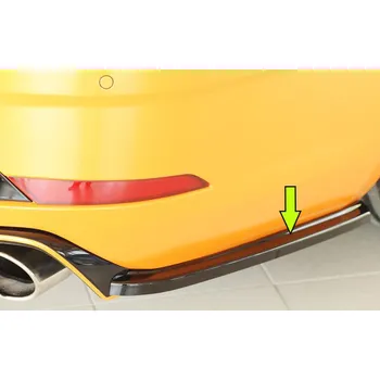 Nárazník Rieger spoiler pod zadní nárazník na pravé straně pro Seat Leon FR 5F 5-dvéř. (ST/Combi) r.v. 01/17-, plast ABS lakovaný do černé lesklé barvy