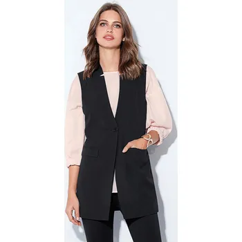 Dámská halenka Halenka s dlouhými pružnými rukávy nude S