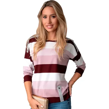 Dámská halenka Dámská halenka 1068/34 HAJDAN – Pohodlí a styl Barva/Velikost: růžová (pink) / S/M