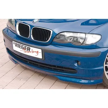 Nárazník Rieger spoiler pod přední nárazník pro BMW řada 3 E46 sedan, touring po faceliftu, r.v. 02/02-, plast ABS bez povrchové úpravy