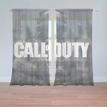 Záclona Sablio Záclony Call of Duty Voják: 2ks 150x250cm