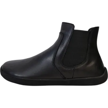 Dámská zimní obuv beBare dámská kotníková barefoot obuv HAMBURG 26019 černá Velikost: 38